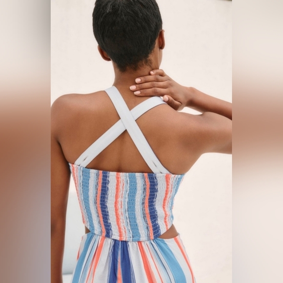 Anthropologie The Piper Bandeau Cutout Jumpsuit - Picture 4 of 5